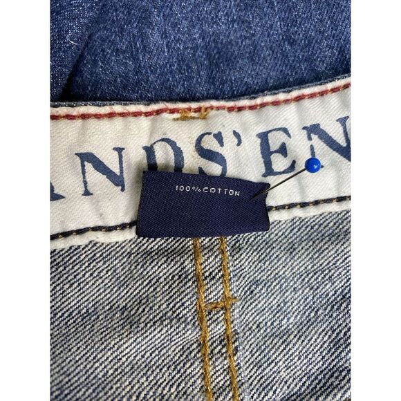 Lands' End Jeans Mens 37 Straight Relax Fit Blue‎ Denim Dad Western Pants 37x27 - Picture 8 of 8